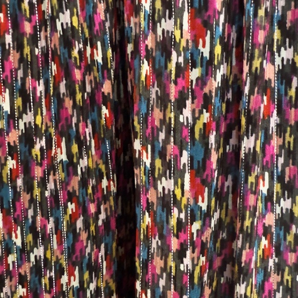 BA&SH Open-Back Metallic Printed Chiffon Maxi Dress M - Picture 10 of 10